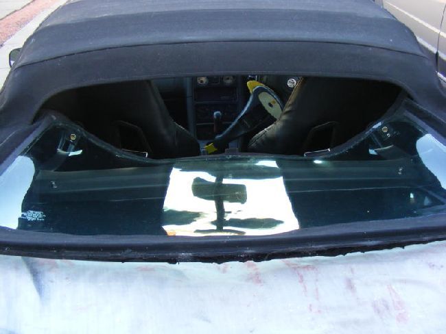 Fitting A New Rear Window Using Kal Glas Picture Heavy Mg Rover Org Forums