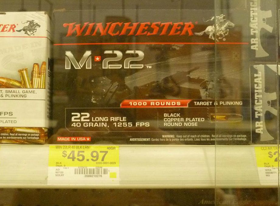 Winchester M22 ammo at Walmart 1911Forum