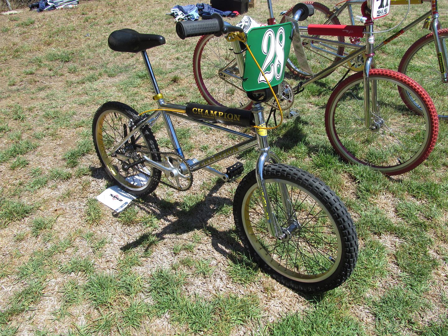 Old School BMX show in History park, San Jose, Cali, July 29th, 2012