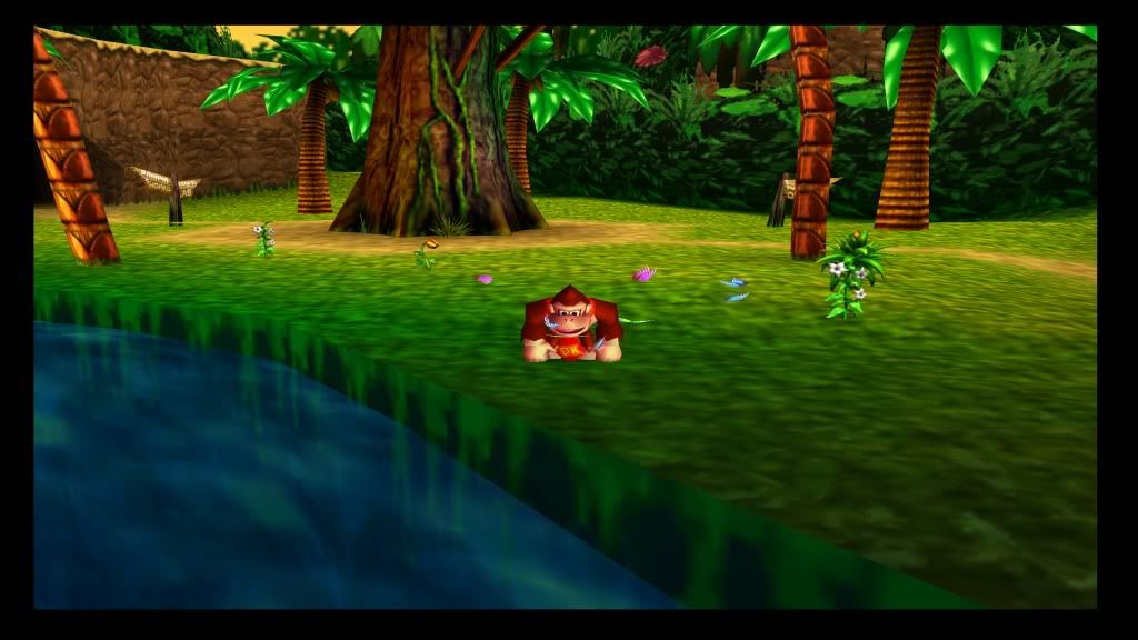 Just for fun, using the N64 emulator in 2560 x 1440