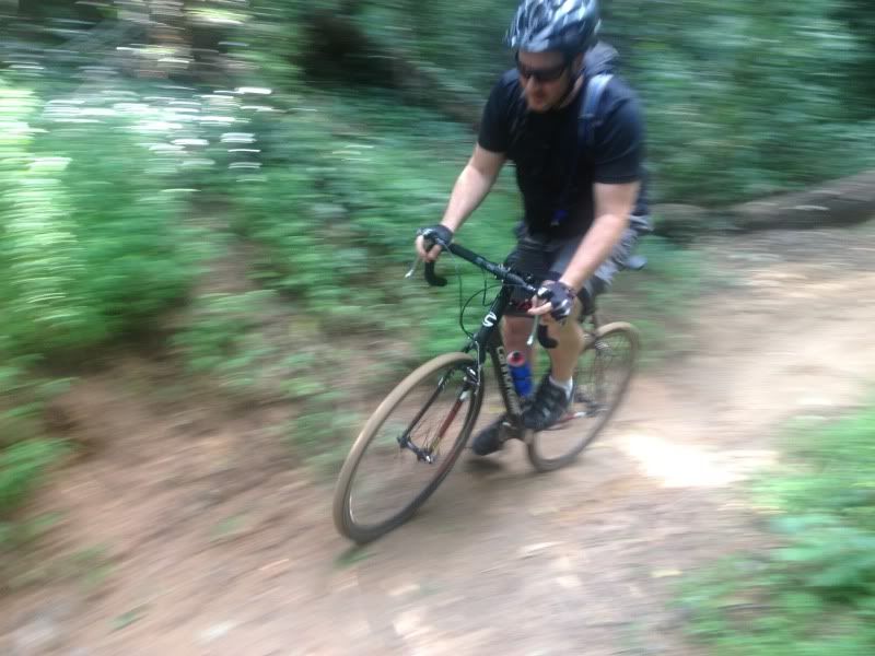 skinny mountain bike