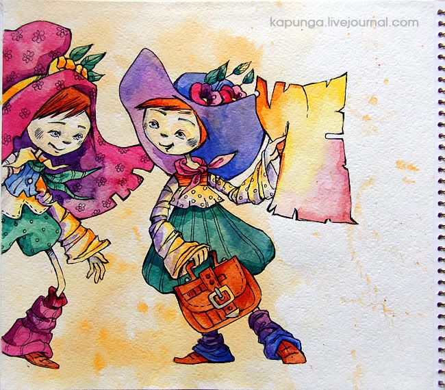 Акварельное 