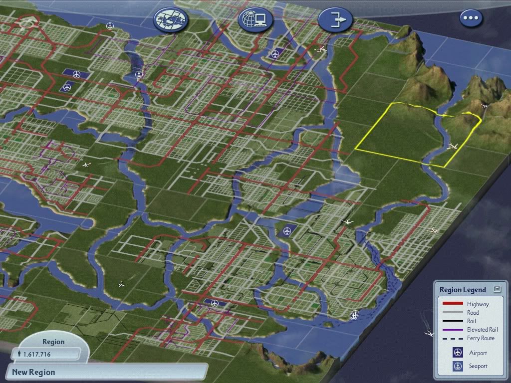 Sim City 4 - Largest Region and City - Page 11 - SkyscraperCity