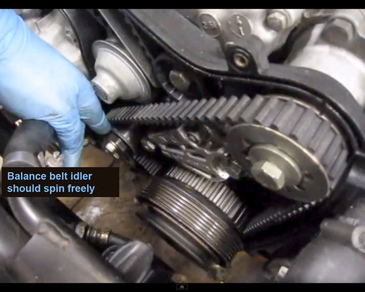 porsche 944 balance shaft belt