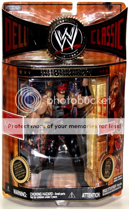 WWE Jakks MASKED KANE Figur WRESTLING classic deluxe   