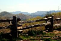 Blue Ridge Rail Fence View