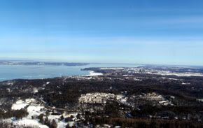 Traverse City from Air