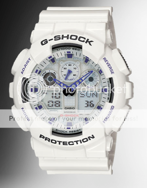 Shock GA100A 7 White Watch BNIB $140  