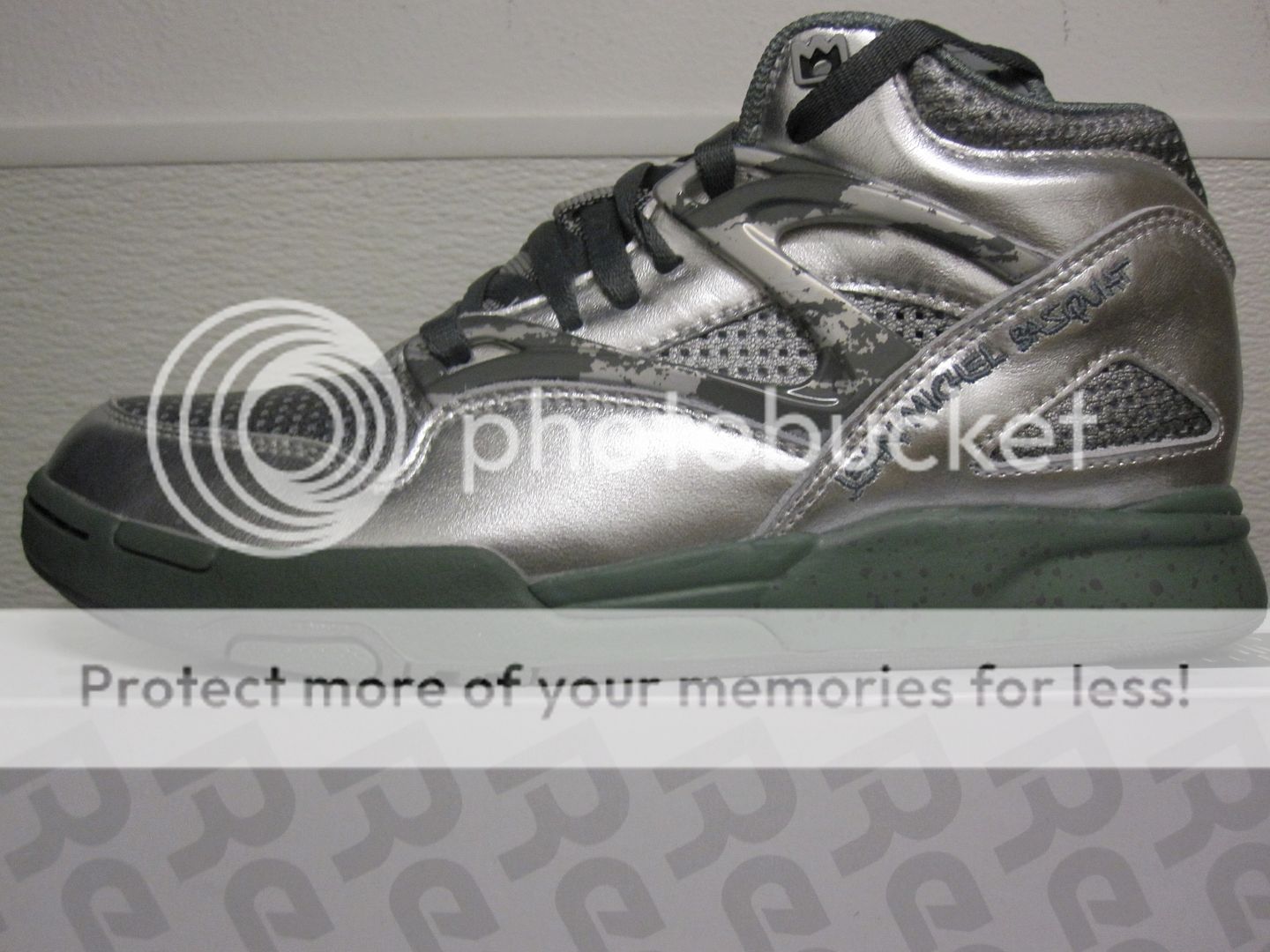 Reebok Pump Omni Lite Basquiat J87626 Silver/Grey/Silvery NIB 8 13 $ 