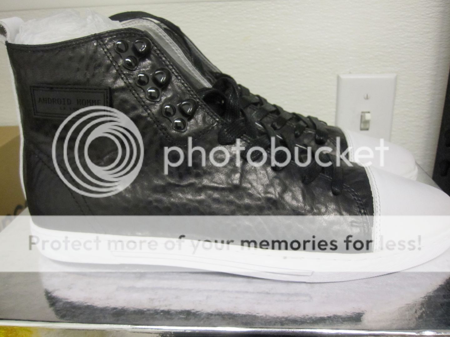 Android Homme Craft Hi Black Stone Sz 8 13 BNIB $165  