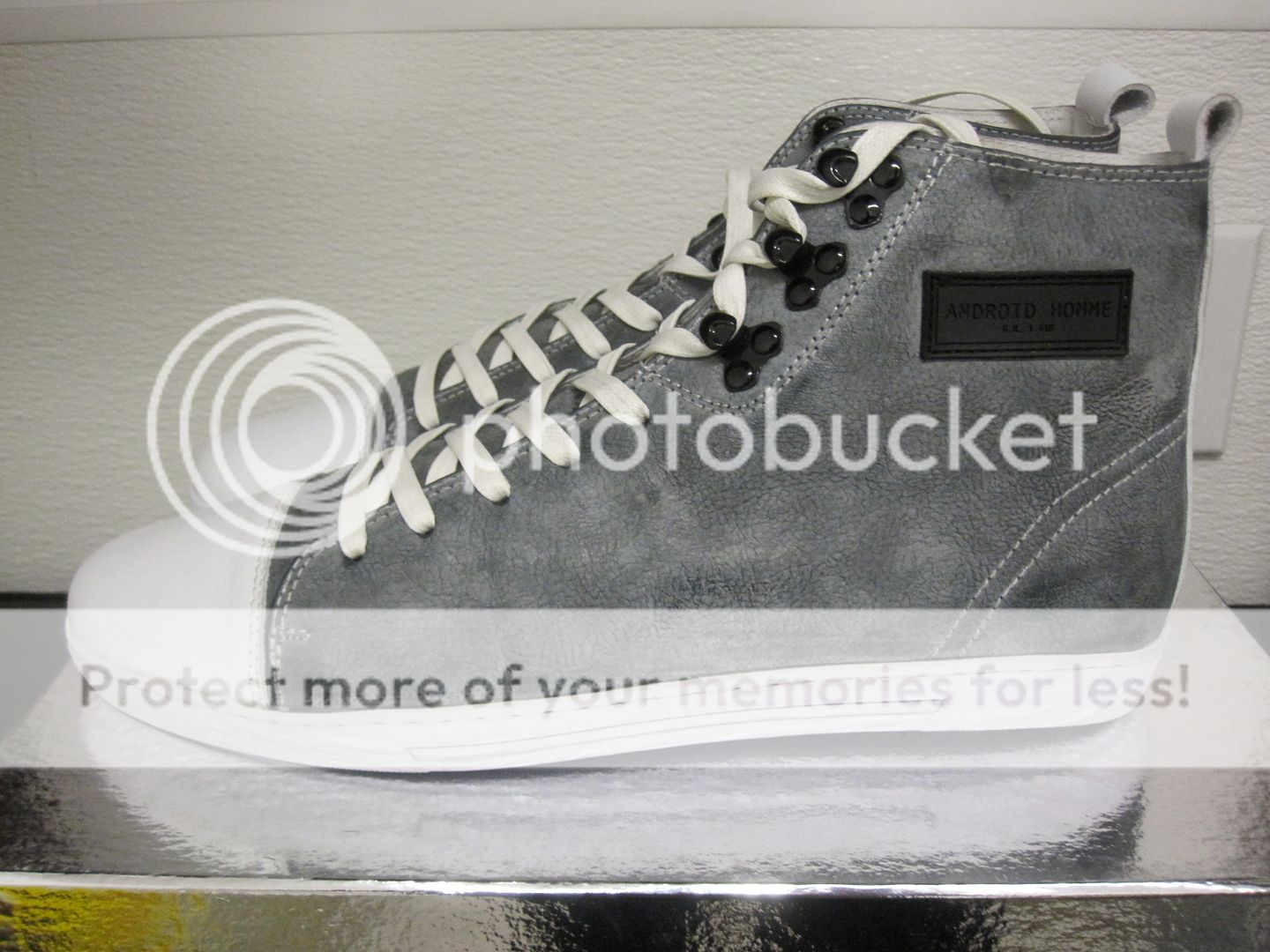 Android Homme Craft Hi Grey Stone Sz 8 13 BNIB $165  