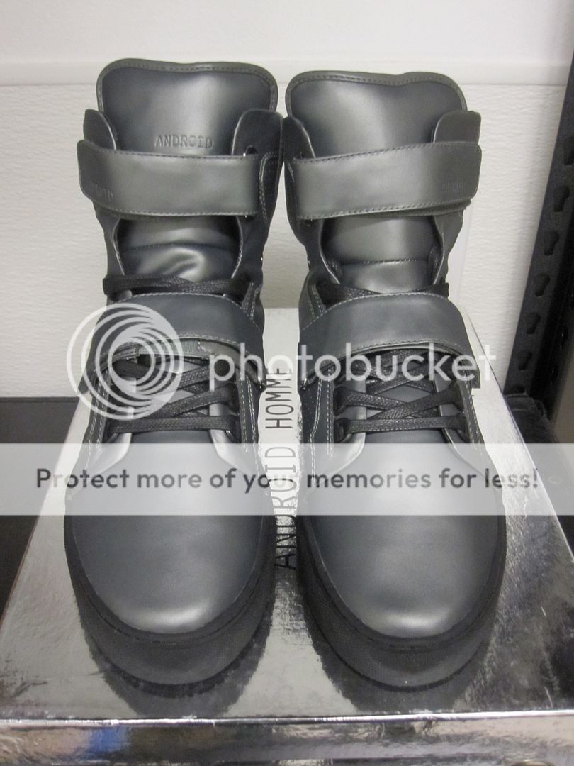 Android Homme Propulsion Hi Charcoal / Black 10 13 NIB  