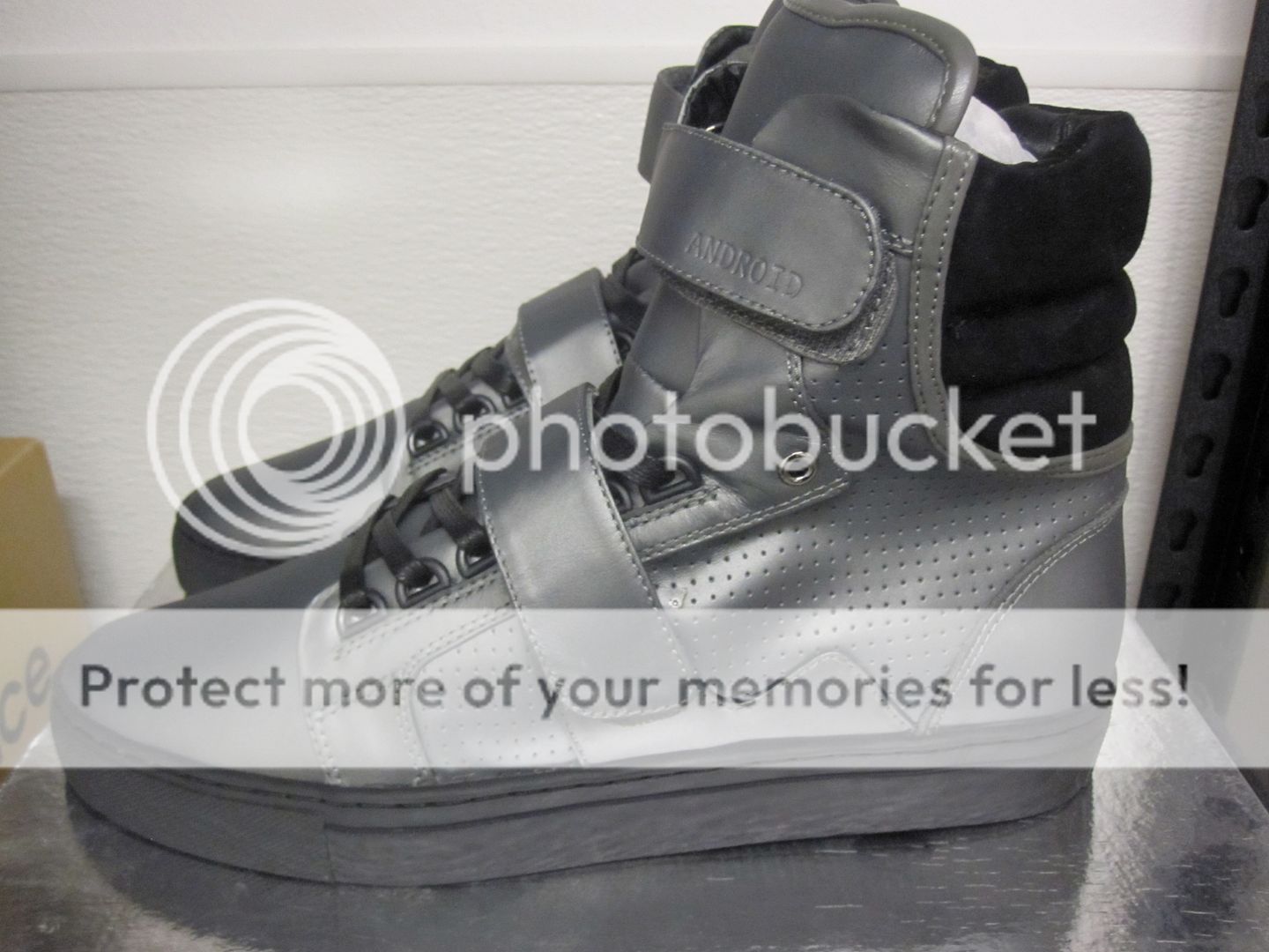 Android Homme Propulsion Hi Charcoal / Black 10 13 NIB  