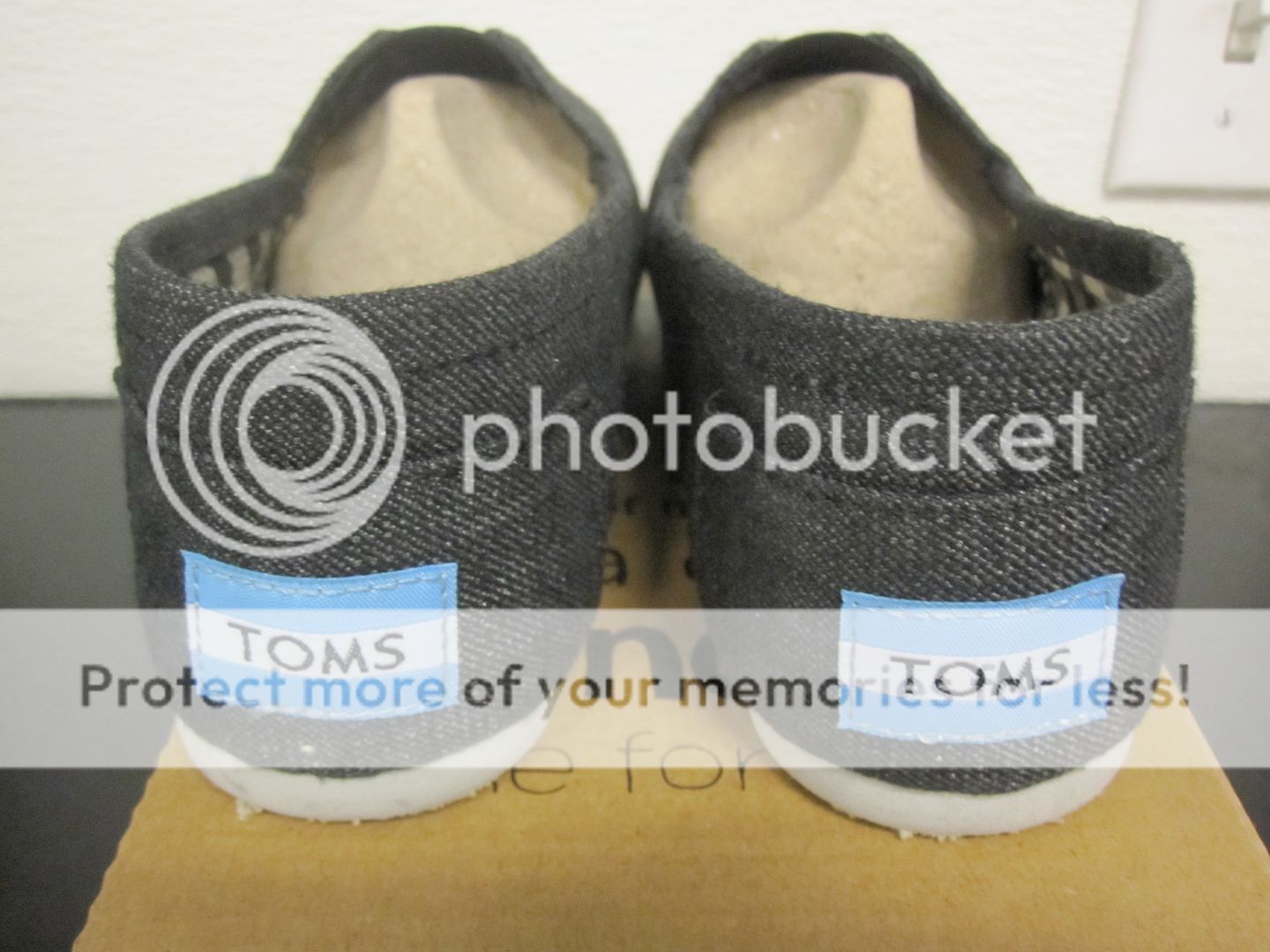 Toms Classic Earthwise Slate BNIB sz 5 10 $70  