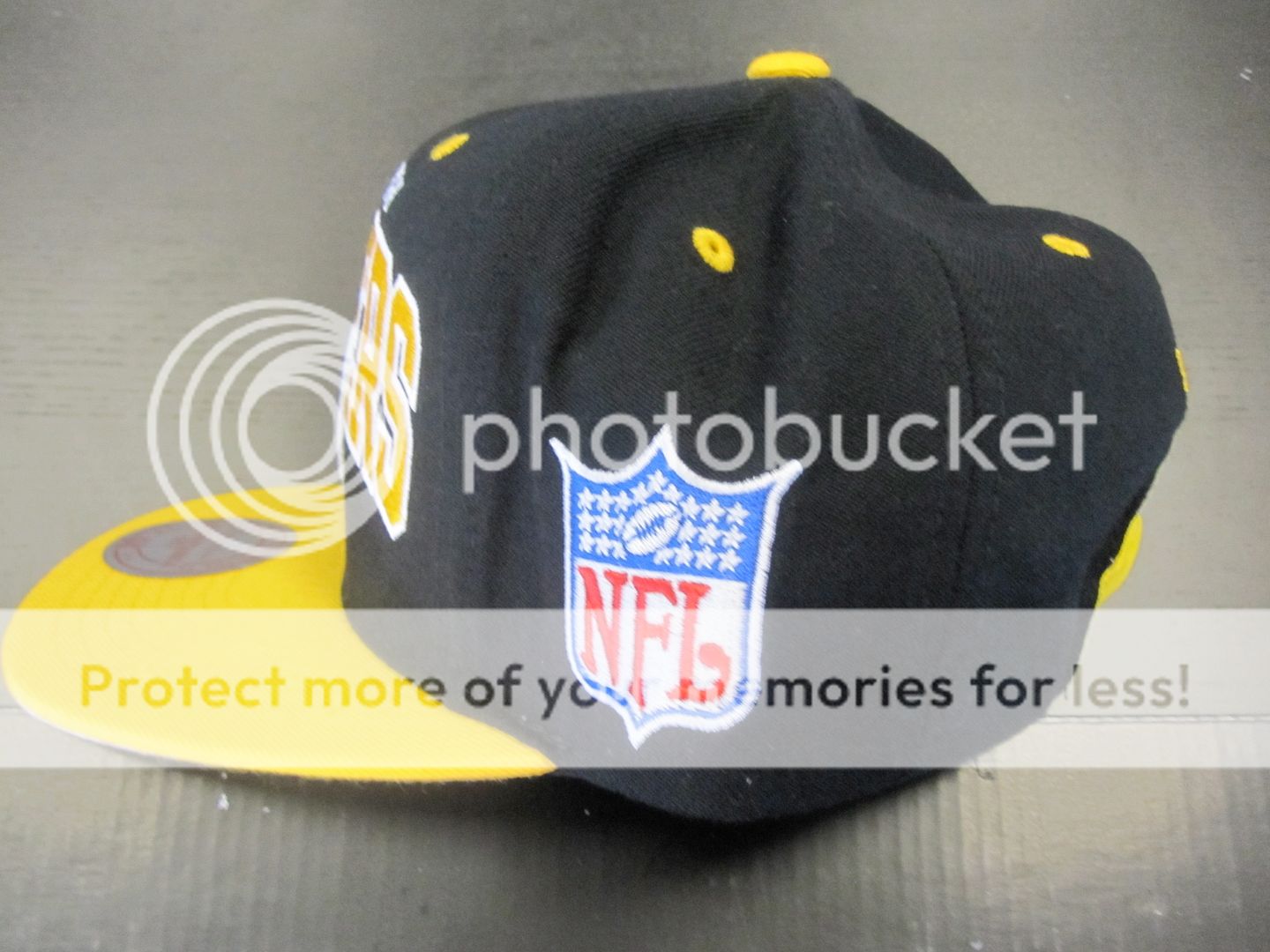 Mitchell and Ness Steelers Logo Snapback in Black NWT $50  