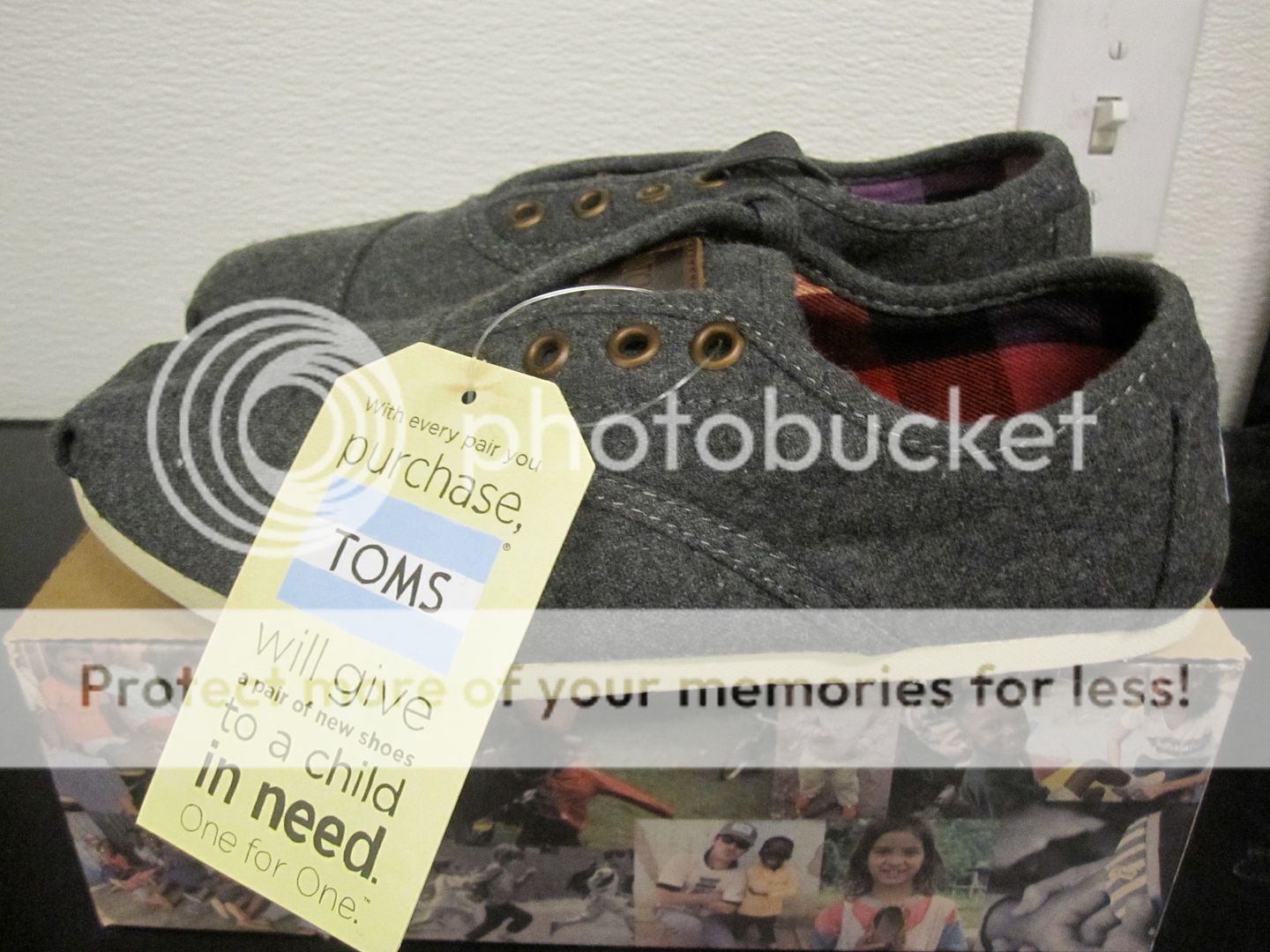 Toms Womens Slate Wool Cordones BNIB sz 5 10 $80  