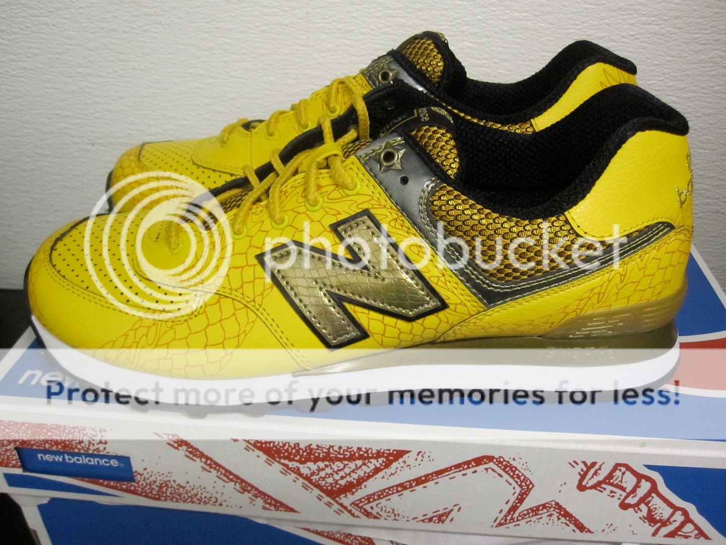 New Balance ML574DLE Year of The Dragon Pack in Yellow NIB Sz 8.5 13 $ 