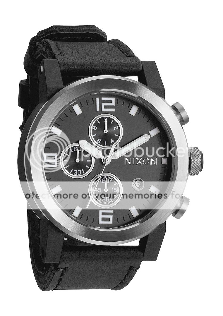 有关以下物品的详细资料: nixon ride in black wat