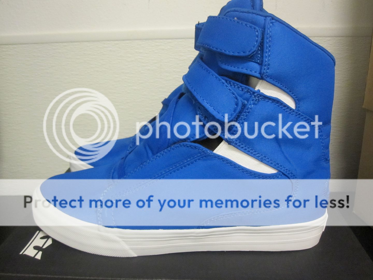 Supra Society Cobalt in Royal/White 8 13 NIB MSRP $130  